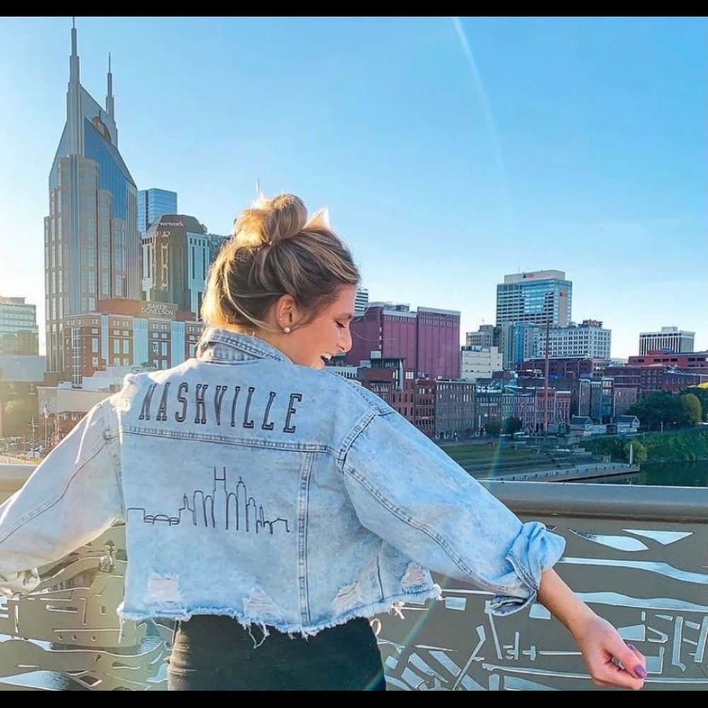 Cropped Jean jacket